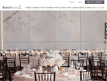 Tablet Screenshot of eventsource.ca